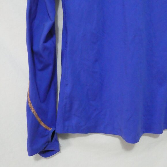 NIKE - Running - Dri-Fit | small | Blue Exercise Shirt With Thumbholes | EUC - Picture 14 of 16